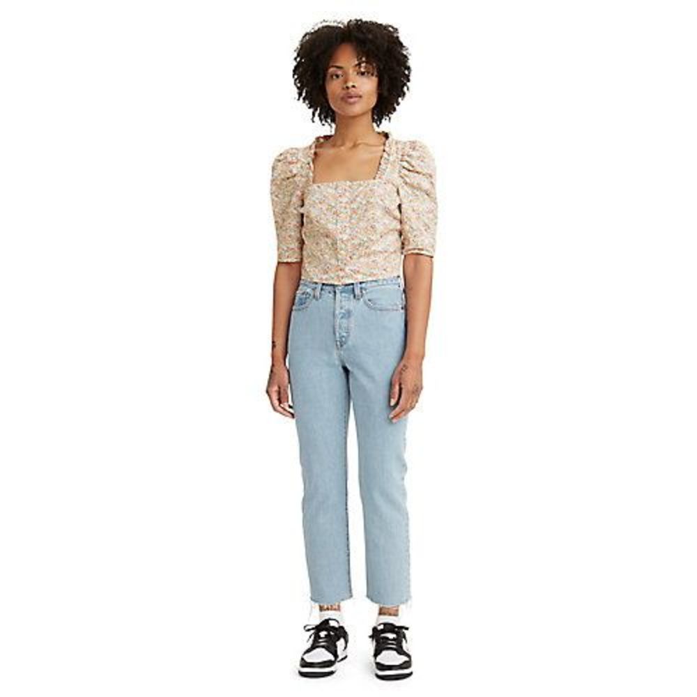 Wedgie Straight Fit Women's Jeans - Blue - Picture 4 of 4